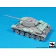 Black Dog T72206 1/72 T-34/85 Model 1944 Accessories Set For Trumpeter