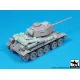 Black Dog T72206 1/72 T-34/85 Model 1944 Accessories Set For Trumpeter