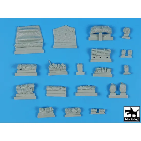 Black Dog T35326 1/35 Sd Kfz 250/1 Accessories Set For Takom