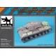 Black Dog T35328 1/35 Russian Kv-1 Ehkranami Accessories Set For Trumpeter