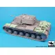Black Dog T35328 1/35 Russian Kv-1 Ehkranami Accessories Set For Trumpeter