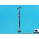 Black Dog D35137 1/35 Telegraph Poles 2 Pcs