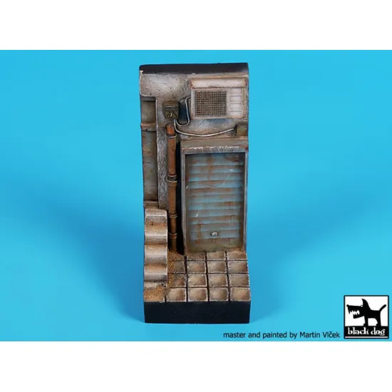 Black Dog Fd024 1/24 Shop Entrance Base 50/50 Mm