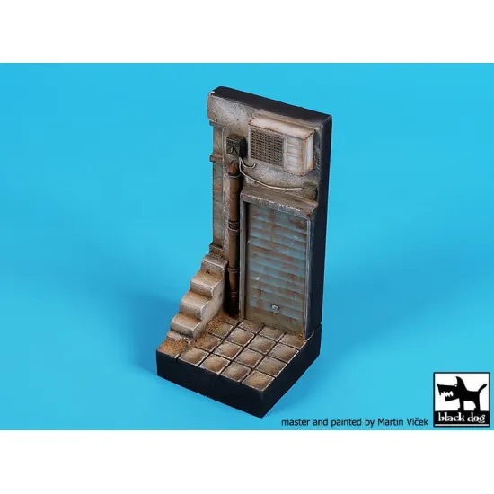 Black Dog Fd024 1/24 Shop Entrance Base 50/50 Mm