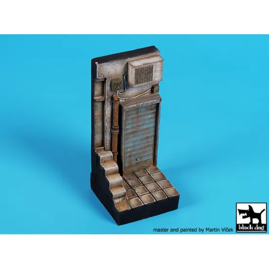 Black Dog Fd024 1/24 Shop Entrance Base 50/50 Mm