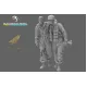 Black Snake Fsj-03 1/35 2 Fallschirmjager With A Wounded Comrade Resin Kit