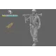 Black Snake Fsj-05 1/35 Fallschirmjager Fireteam Mg34 Support Resin Kit