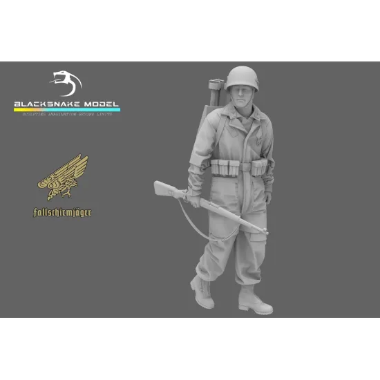 Black Snake Fsj-06 1/35 Fallschirmjager Panzerschreck Team Resin Kit