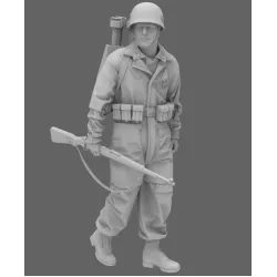 Black Snake Fsj-06 1/35 Fallschirmjager Panzerschreck Team Resin Kit