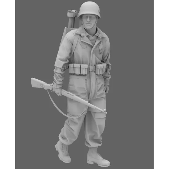 Black Snake Fsj-06 1/35 Fallschirmjager Panzerschreck Team Resin Kit