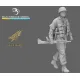 Black Snake Fsj-07 1/35 Fallschirmjager Rifleman With Fg42 Resin Kit