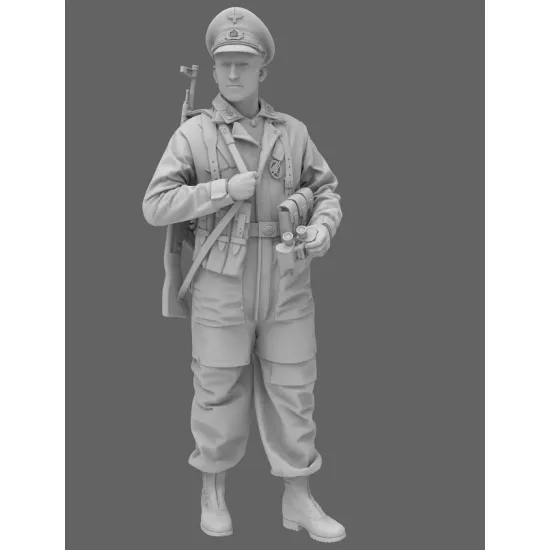Black Snake Fsj-08 1/35 Fallschirmjager Officer Scouting The Battlefield