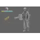 Black Snake Fsj-09 1/35 Fallschirmjager Tank Hunter Resin Figure Kit