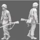 Black Snake Waffen-05 1/35 German Soldier Mg 34 Resin Figure Kit