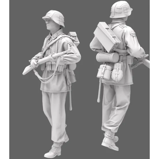 Black Snake Waffen-06 1/35 German Waffen Soldier Resin Figure Kit