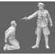 Black Snake Waffen-08-09 1/35 German Waffen Soldier Execution Set Resin Figure