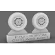 Cat4-r72027 1/72 F7u-3/3m/3p Cutlass Wheels Type1 Aircraft Accessories