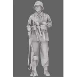 Black Snake Waffen-14 1/35 German Waffen Soldier Resin Figure Kit