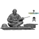 Black Snake Waffen-19 1/35 Waffen-ss Crew Member Normandy Summer 1944 Resin Figure Kit