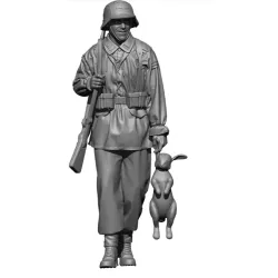 Black Snake Waffen-20 1/35 Waffen-ss Crew Member Normandy Summer 1944 Resin Figure Kit