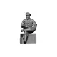 Black Snake Waffen-21 1/35 Officier Waffen-ss Normandy 1944 Resin Figure Kit