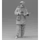 Black Snake Ttnkf-03 1/35 Officer Totenkopf In Winter Uniform Taking A Coffee Break Eastern Front 1943-44