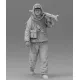 Black Snake Ttnkf-05 1/35 Infantryman Totenkopf In Winter Uniform Mg 42 Gunner Eastern Front