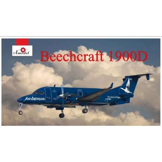 Amodel 72311 1/72 Beechcraft 1900d Airliner Plastic Model Kit