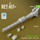 Reskit Rs-av35-0015 1/35 Merkava Mk 3 Gun Barrel 120 Mm Lws 2 Pcs For Meng Kit 3d Printed