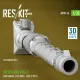 Reskit Rs-av35-0016 1/35 Merkava Mk 3 Gun Barrel 120 Mm Lws 2 Pcs For Hobbyboss Kit 3d Printed