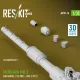 Reskit Rs-av35-0016 1/35 Merkava Mk 3 Gun Barrel 120 Mm Lws 2 Pcs For Hobbyboss Kit 3d Printed
