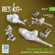 Reskit Rs-av35-0019 1/35 Merkava Mk 3 Mg Set W Cover 3 Pcs Machine Gun Mounts 3 Pcs For Meng/Hobbyboss Kit 3d Printed