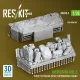 Reskit Rs-avu35-0003 1/35 Merkava Mk 3 Turret Basket W/Working Chains For Meng Kit 3d Printed