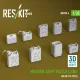 Reskit Rs-avu35-0004 1/35 Modern Army Water Cans Big Set 3d Printed