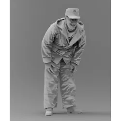 Black Snake Tiger-crew-01 1/35 Tiger Crew Totenkopf In Winter Uniform Eastern Front Eastern Front