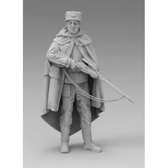 Black Snake Soviet-01 1/35 Red Army Sniper Ww2 Resin Figur Kit