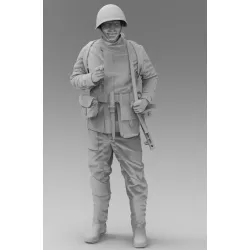 Black Snake Soviet-04 1/35 Red Army Soldier Ww2 Resin Figur Kit