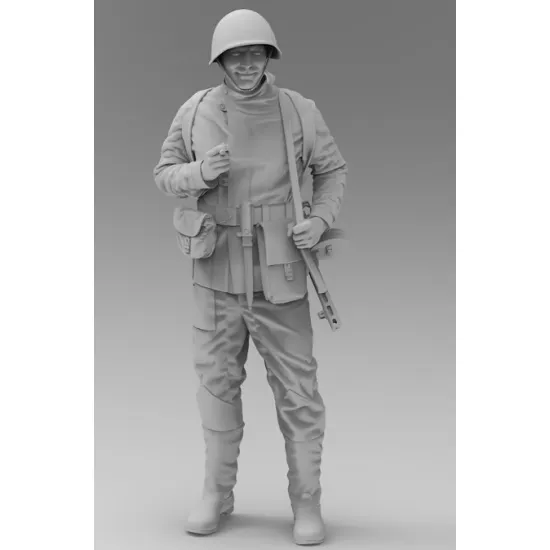 Black Snake Soviet-04 1/35 Red Army Soldier Ww2 Resin Figur Kit