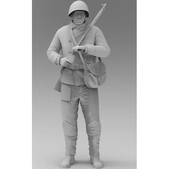 Black Snake Soviet-05 1/35 Red Army Soldier Ww2 Resin Figur Kit