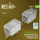 Reskit Rs-avu35-0013 1/35 Merkava Mk 3 Damaged Rear Hull Metall Storage Baskets 2 Pcs W/Workable Chains For Meng Kit 3d Printed
