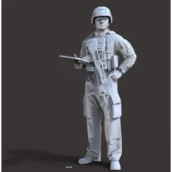 Black Snake 1/35 French Army Mortar And Artillery Group Pack Resin Kit