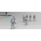 Black Snake Fr-afgha 1/35 7 French Troops In Afghanistan Resin Figur Kit