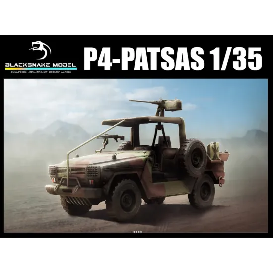 Black Snake P4 1/35 P4 Patsas Of The French Special Forces Resin Kit