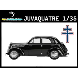 Black Snake 1/35 Renault Juvaquatre Resin Kit