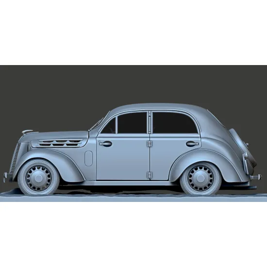 Black Snake 1/35 Renault Juvaquatre Resin Kit