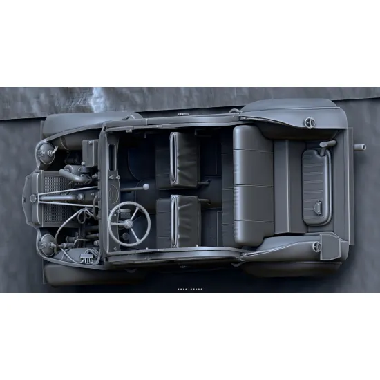 Black Snake 1/35 Renault Juvaquatre Resin Kit