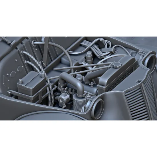 Black Snake 1/35 Renault Juvaquatre Resin Kit