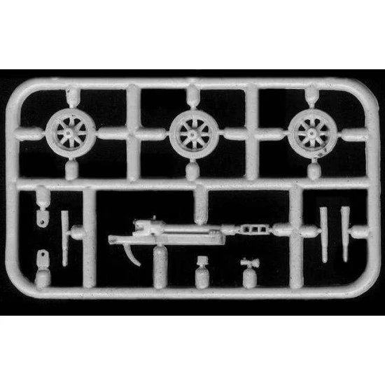 German 7.5cm 75mm Anti-Tank Gun Pak.50 WWII 1/72 ACE 72246