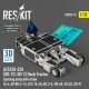 Reskit Rsk32-0016 1/32 A/S32a-32a Sd-1d Sd-2 Deck Tractor Spotting Dolly With Driver A-6 Av-8b F-14 F/A-18 Ea-6b S-3 Uh-60 Ch-53 Sh-3 3d Printed Model Kit