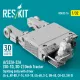 Reskit Rsk32-0016 1/32 A/S32a-32a Sd-1d Sd-2 Deck Tractor Spotting Dolly With Driver A-6 Av-8b F-14 F/A-18 Ea-6b S-3 Uh-60 Ch-53 Sh-3 3d Printed Model Kit